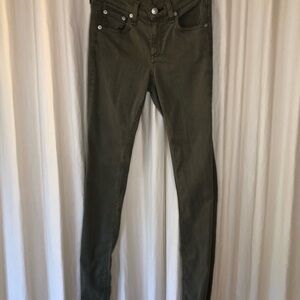 Rag & Bone Olive Skinny Jeans